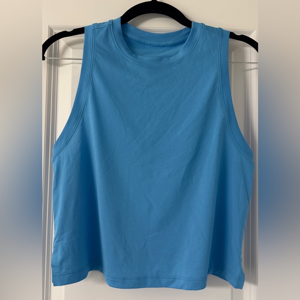 lululemon athletica Blue Tank Top